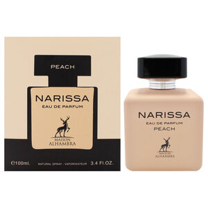 Narissa Peach by Maison Alhambra for Women - 3.4 oz EDP Spray